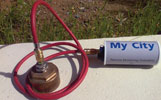 The MyCity outstation is equipped to monitor the pressure in a fire hydrant